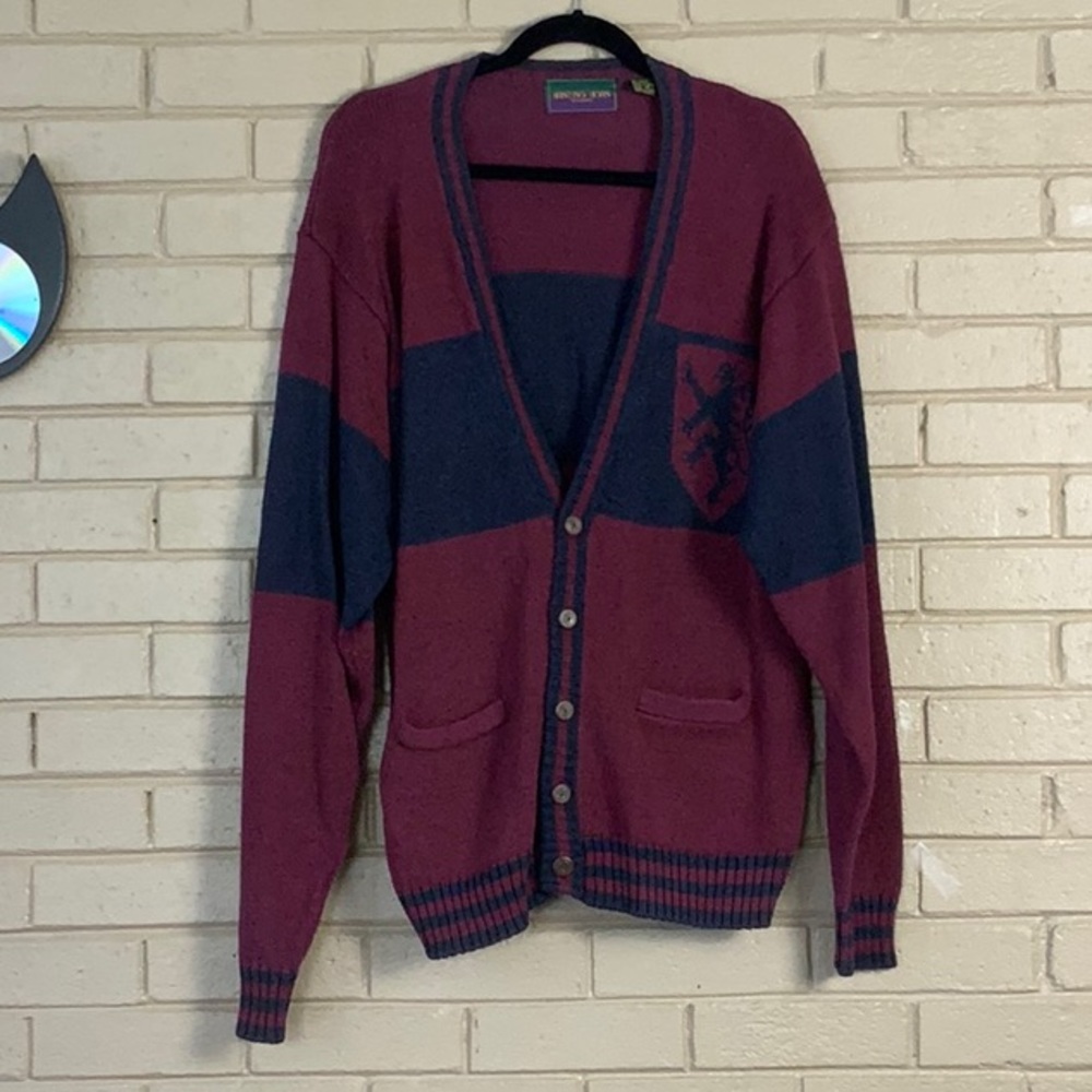 Hunting Horn classic men sweater size medium excellent condition